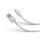 SBS USB-Lightning MFI 1m w otulinie Srebny - 1436401 - zdjęcie